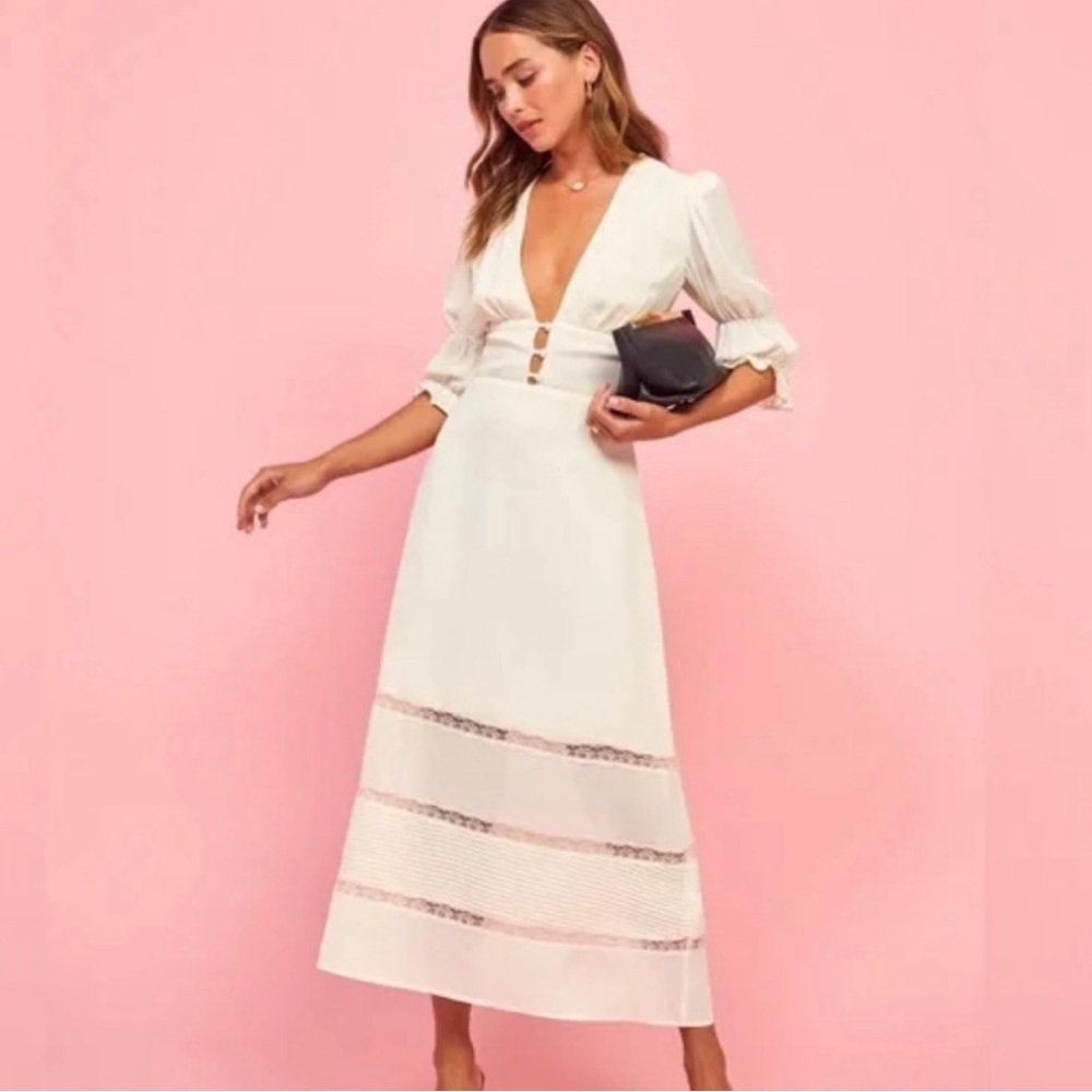 Reformation Ginny Midi dress